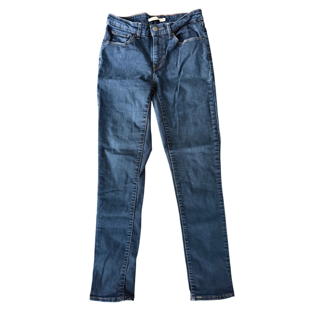 Levi Strauss & Co Women's 27 Blue Classic Mid Rise Skinny Jeans | SKU 1090